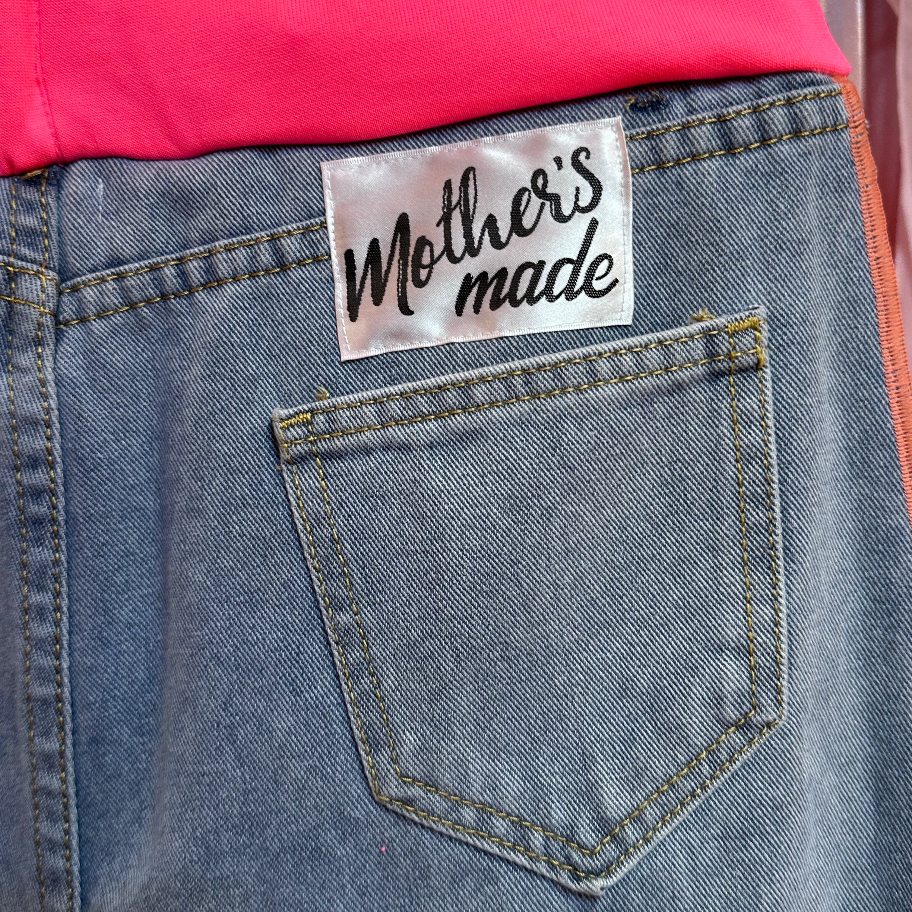 着物リメイクフリンジデニム