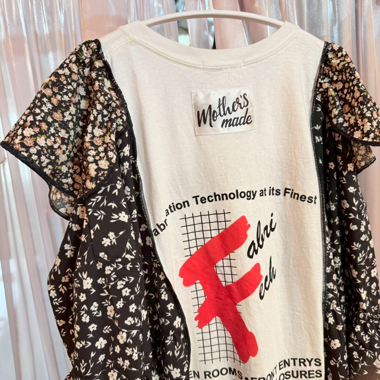 ウルフ花柄2-way OP