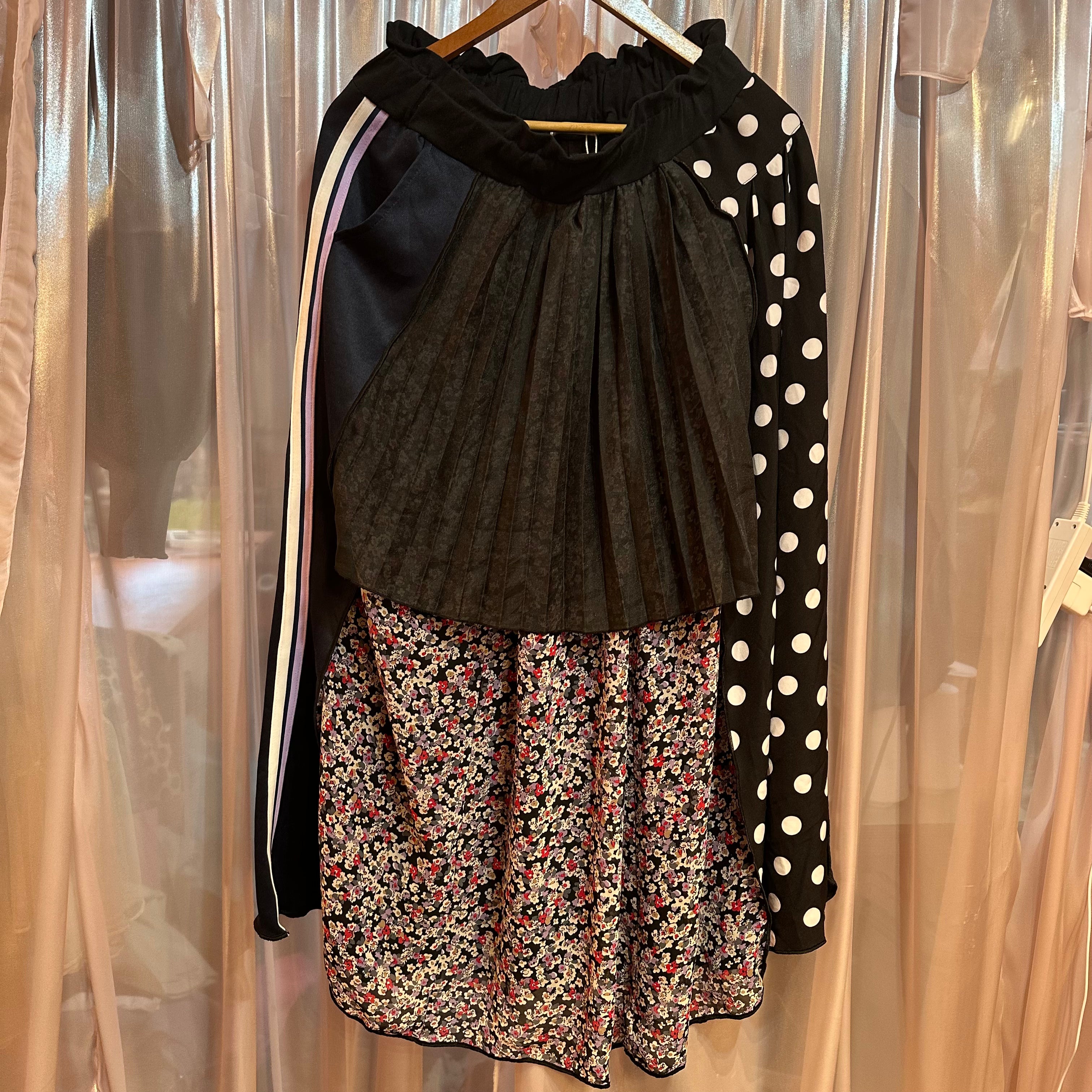 花柄ロングスカート