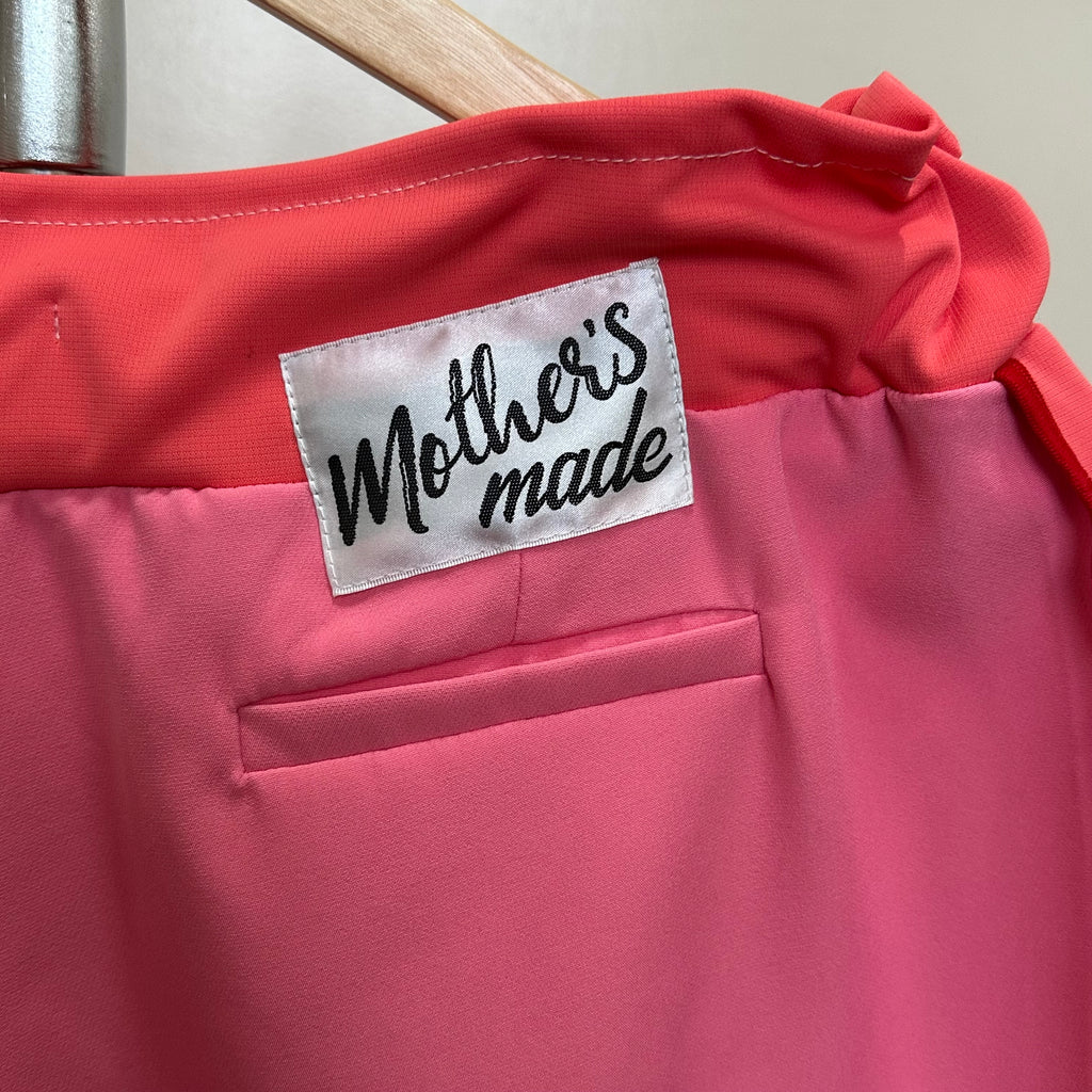 フリル×リボンのピンクパンツ