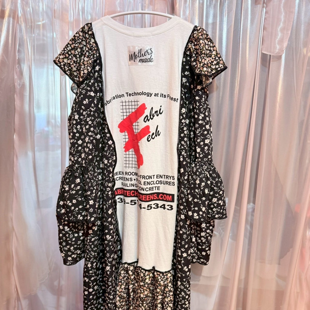 ウルフ花柄2-way OP