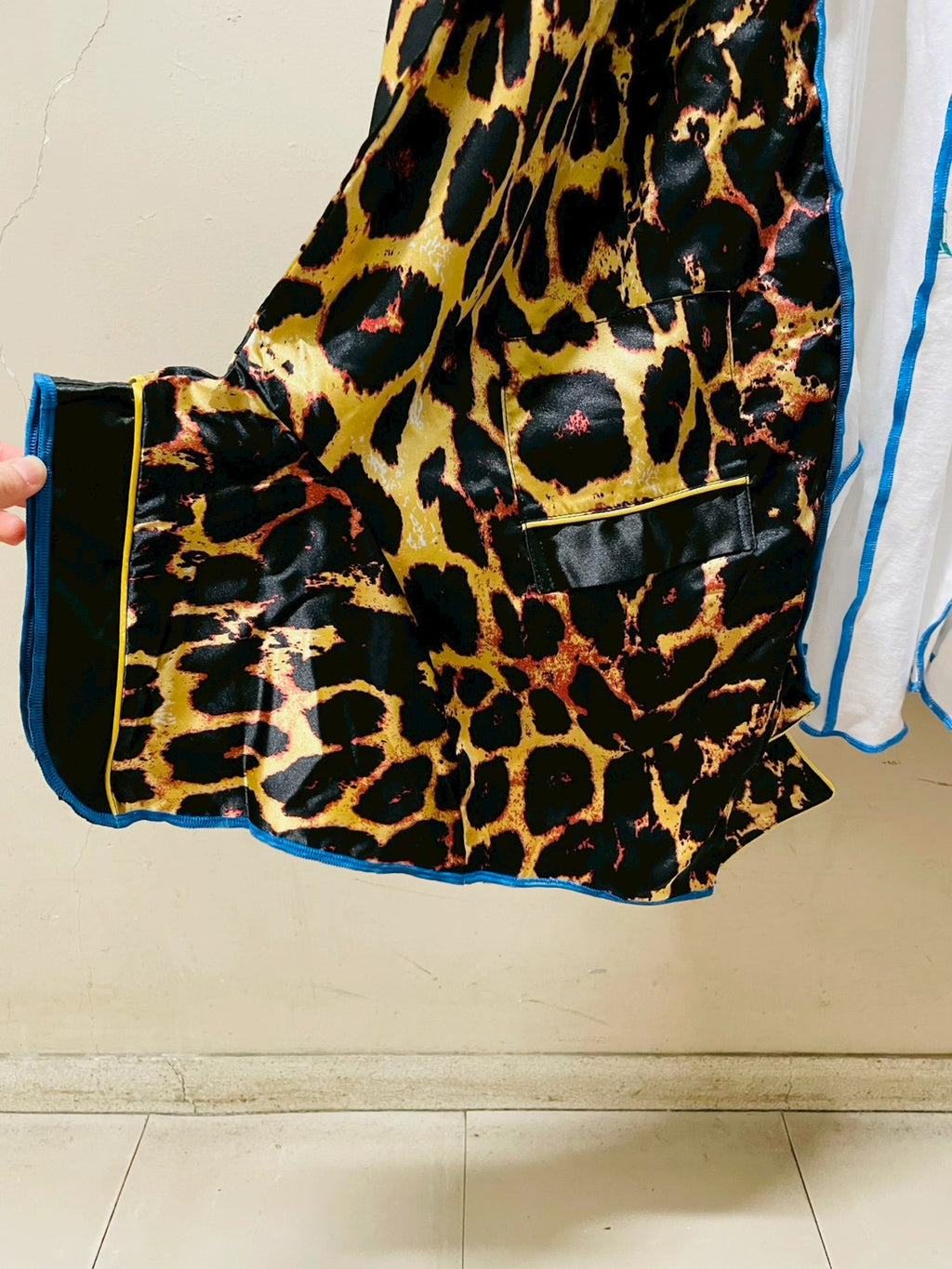 ウルフ×ヒョウ柄ワンピース