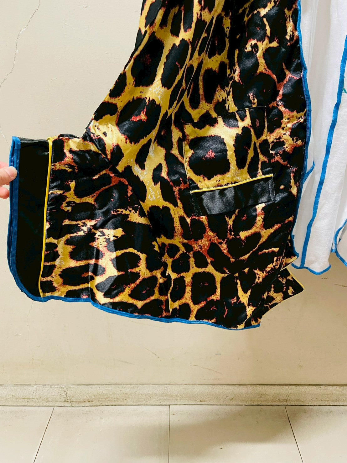 ウルフ×ヒョウ柄ワンピース