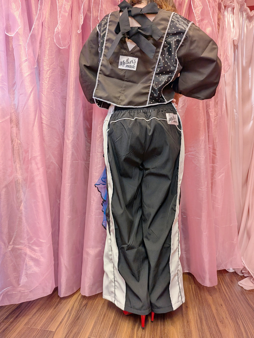 黒青白のリメイクボトム